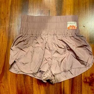 Free People Way Home Shorts. Mauve